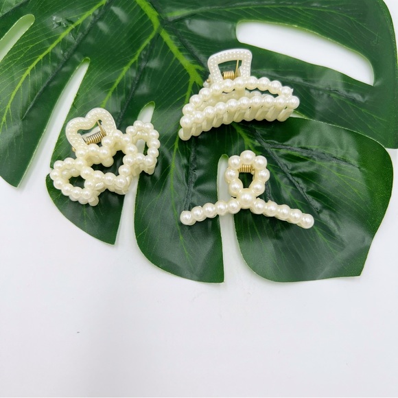 Set of 3 Claw Clips - Picture 2 of 7